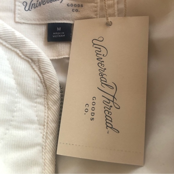 Universal Thread/ NWT/ Woman’s/ Corduroy Jacket/ Size M / Decorative Quilting - Picture 7 of 9